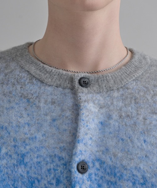 epnok（エプノック）の「グラデーションルーズカーディガン（カーディガン/ボレロ・メンズ・レッド/ネイビー/ブラック/ブルー/ライトグレー/ブラウン・LARGE/MEDIUM/SMALL）」の11枚目の写真