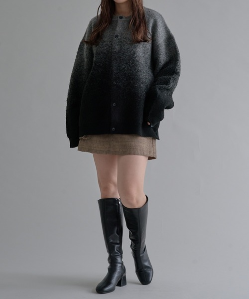 epnok（エプノック）の「グラデーションルーズカーディガン（カーディガン/ボレロ・メンズ・レッド/ネイビー/ブラック/ブルー/ライトグレー/ブラウン・LARGE/MEDIUM/SMALL）」の18枚目の写真