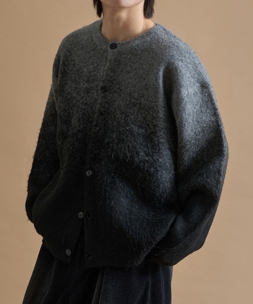 epnok（エプノック）の「グラデーションルーズカーディガン（カーディガン/ボレロ・メンズ・レッド/ネイビー/ブラック/ブルー/ライトグレー/ブラウン・LARGE/MEDIUM/SMALL）」の21枚目の写真