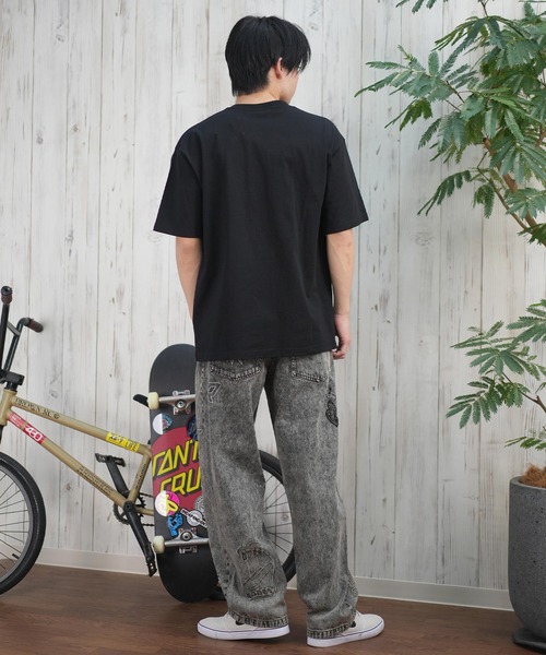 THRASHER(スラッシャー)の「【ムラサキスポーツ限定】THRASHER/スラッシャー 半袖Tシャツ/半袖Tee 刺繍 オーバーサイズ ユニセックス 252TH1ST035(Tシャツ/カットソー・メンズ・ホワイト/ブラック/ベージュ・XL/L/M)」の15枚目の写真