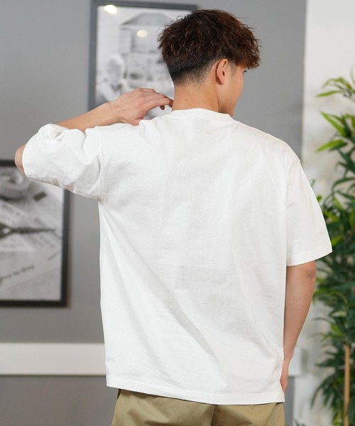 THRASHER(スラッシャー)の「【ムラサキスポーツ限定】THRASHER/スラッシャー 半袖Tシャツ/半袖Tee 刺繍 オーバーサイズ ユニセックス 252TH1ST035(Tシャツ/カットソー・メンズ・ホワイト/ブラック/ベージュ・XL/L/M)」の6枚目の写真