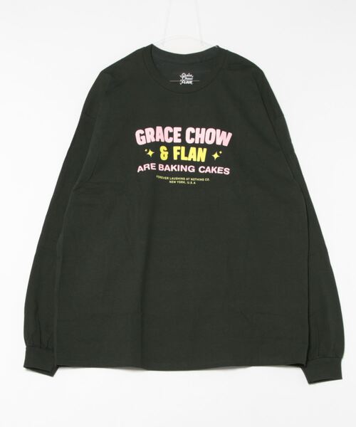 sunny branch(サニーブランチ)の「★GRACE CHOW FLAN★ L/S プリントTシャツ(Tシャツ/カットソー・レディース・グリーン/オレンジ・LARGE/X-LARGE)」の10枚目の写真