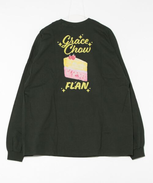sunny branch(サニーブランチ)の「★GRACE CHOW FLAN★ L/S プリントTシャツ(Tシャツ/カットソー・レディース・グリーン/オレンジ・LARGE/X-LARGE)」の11枚目の写真