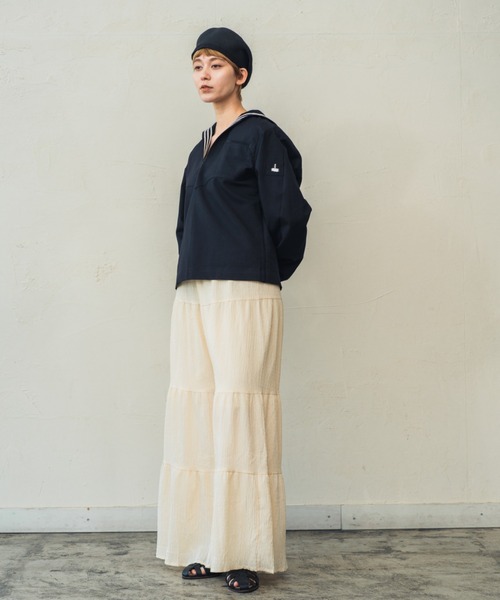 ORIENT(オリエント)の「杏(ハンチング/ベレー帽・レディース・ナチュラル/ブラック・FREE)」の13枚目の写真