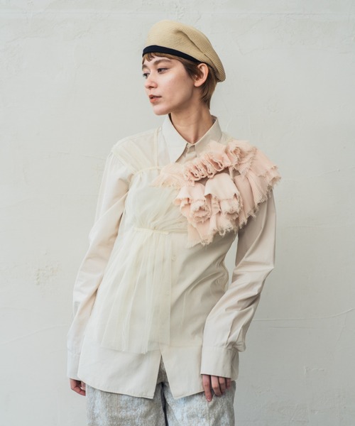 ORIENT(オリエント)の「杏(ハンチング/ベレー帽・レディース・ナチュラル/ブラック・FREE)」の21枚目の写真