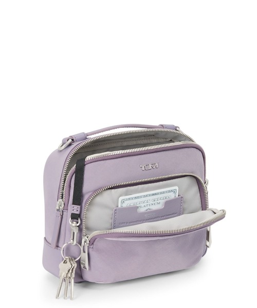 TUMI(トゥミ)の「VOYAGEUR 「テガン」クロスボディ(ショルダーバッグ・レディース・ラベンダー・FREE)」の4枚目の写真