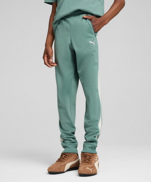 PUMA(プーマ)の「PUMA プーマ ボーイズ T7 オールウェイズ オン トラック パンツ B 128-164cm(その他パンツ・キッズ・ブラック/グリーン・152/140/165/128)」の2枚目の写真