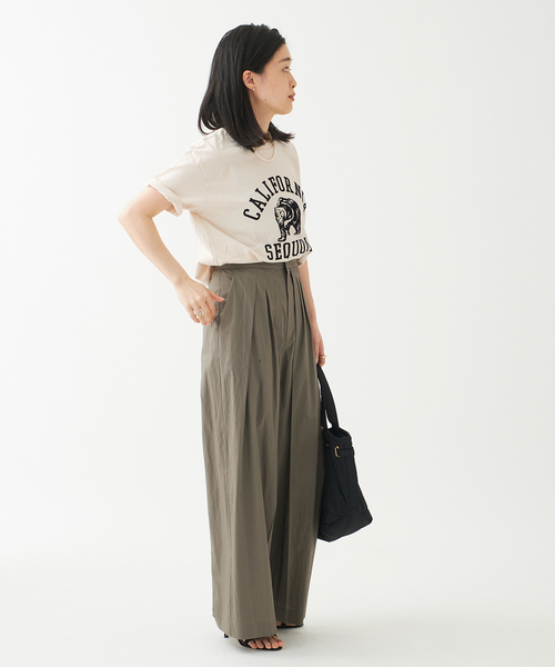MIXTA（ミクスタ）の「《別注》【MIXTA/ミクスタ】CALIFORNIA SEQUOIA S/S T-SH：Tシャツ（Tシャツ/カットソー・レディース・アイボリー・MEDIUM）」の7枚目の写真