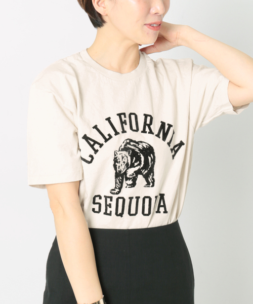 MIXTA（ミクスタ）の「《別注》【MIXTA/ミクスタ】CALIFORNIA SEQUOIA S/S T-SH：Tシャツ（Tシャツ/カットソー・レディース・アイボリー・MEDIUM）」の16枚目の写真