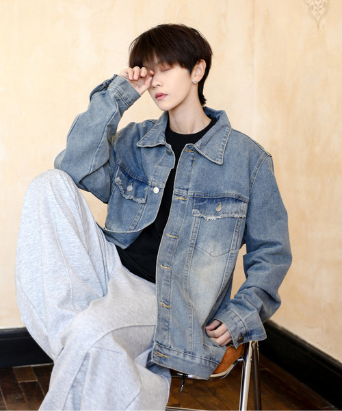 LOUNGEDRESS 20thヴィンテージライクデニムジャケット 20周年限定】ヴィンテージライクデニムジャケット | LOUNGEDRESS