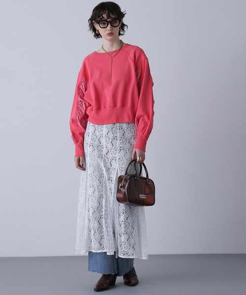 OUTDOOR PRODUCTS（アウトドアプロダクツ）の「【ROSE BUD別注】(OUTDOOR PRODUCTS)PVCボストンバッグ（ボストンバッグ・レディース・ブラック/パープル/ブラウン・ONE SIZE）」の6枚目の写真