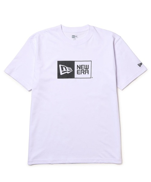NEW ERA（ニューエラ）の「NEW ERA/ニューエラ 半袖Tシャツ フロントロゴ 14410114/14410118/14521386/14521387（Tシャツ/カットソー・メンズ・ライトブルー/ブラック/ベージュ/ホワイト・M/L/XL/XXL）」の2枚目の写真