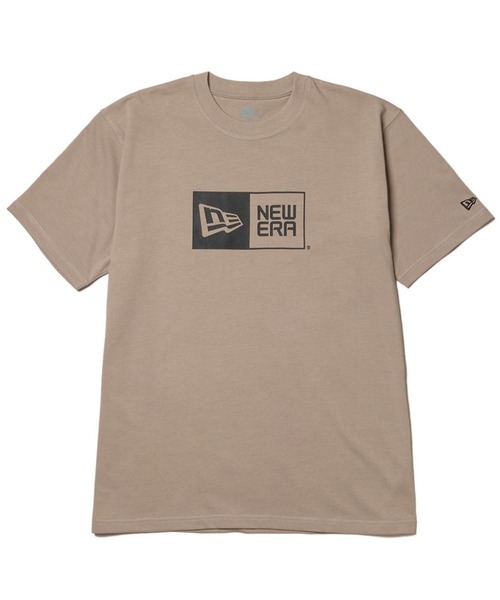 NEW ERA（ニューエラ）の「NEW ERA/ニューエラ 半袖Tシャツ フロントロゴ 14410114/14410118/14521386/14521387（Tシャツ/カットソー・メンズ・ライトブルー/ブラック/ベージュ/ホワイト・M/L/XL/XXL）」の10枚目の写真