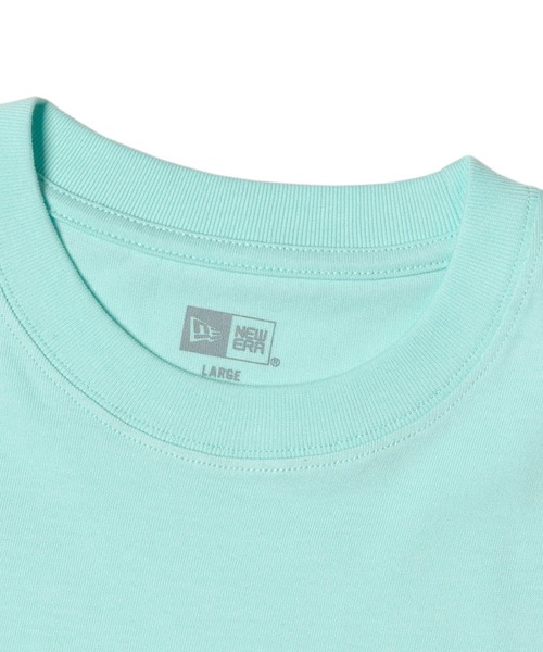 NEW ERA（ニューエラ）の「NEW ERA/ニューエラ 半袖Tシャツ フロントロゴ 14410114/14410118/14521386/14521387（Tシャツ/カットソー・メンズ・ライトブルー/ブラック/ベージュ/ホワイト・M/L/XL/XXL）」の14枚目の写真