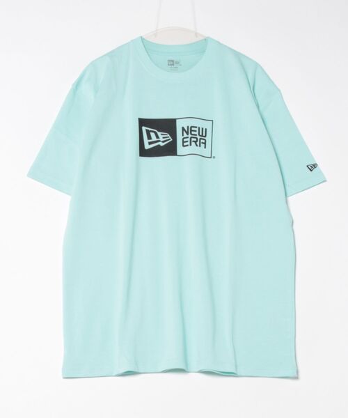 NEW ERA（ニューエラ）の「NEW ERA/ニューエラ 半袖Tシャツ フロントロゴ 14410114/14410118/14521386/14521387（Tシャツ/カットソー・メンズ・ライトブルー/ブラック/ベージュ/ホワイト・M/L/XL/XXL）」の18枚目の写真