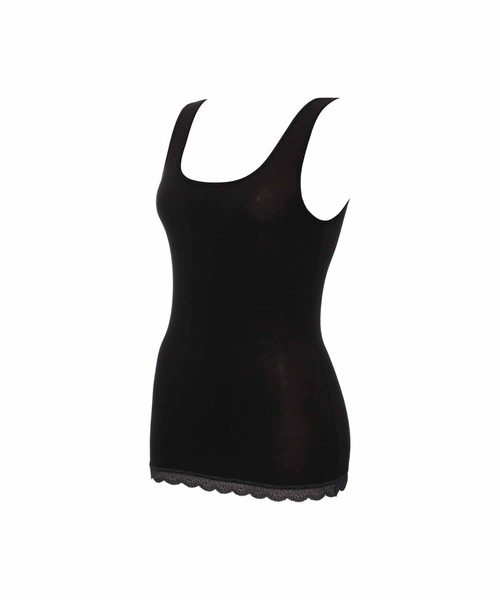 AMOSTYLE BY TRIUMPH(アモスタイルバイトリンプ)の「タンクトップ ベーシックインナー AMST1520 Top JX(キャミソール・レディース・グレー/ブラック/ベージュ・M/L)」の7枚目の写真