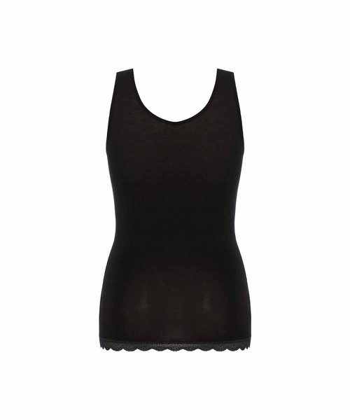 AMOSTYLE BY TRIUMPH(アモスタイルバイトリンプ)の「タンクトップ ベーシックインナー AMST1520 Top JX(キャミソール・レディース・グレー/ブラック/ベージュ・M/L)」の8枚目の写真