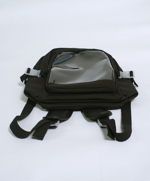 shopnikoniko（ショップニコニコ）の「痛バ リュック 痛バッグ 推し活 クリアポケット付き ミニリュックサック（バックパック/リュック・レディース・ブラック/ホワイト・フリー）」の19枚目の写真