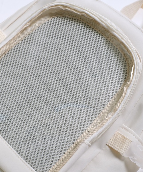 shopnikoniko（ショップニコニコ）の「痛バ リュック 痛バッグ 推し活 クリアポケット付き ミニリュックサック（バックパック/リュック・レディース・ブラック/ホワイト・フリー）」の20枚目の写真