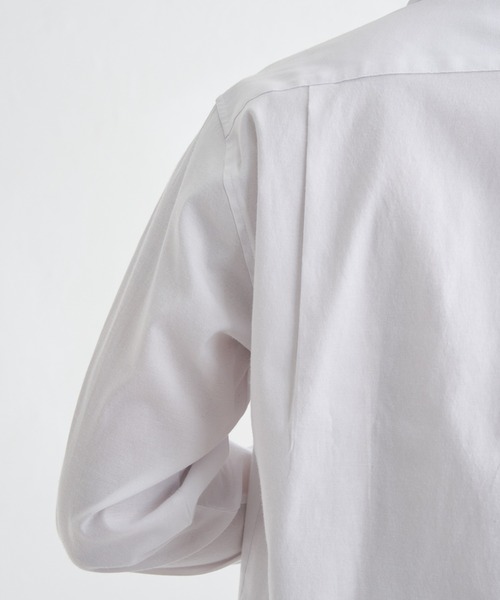 ikka(イッカ)の「ブロックスパイピング切り替えシャツ(シャツ/ブラウス・メンズ・ネイビー/ホワイト・M/L/XL/S)」の11枚目の写真