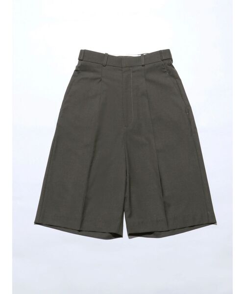 VEQUM（VEQUM）の「【VEQUM】TANK WIDE HALF PANTS（その他パンツ・レディース・グレー/ブラウン・MEDIUM/SMALL）」の3枚目の写真