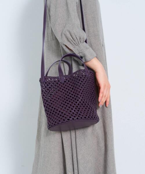 ADIEU TRISTESSE(アデュートリステス)の「メッシュショルダーバッグ(ショルダーバッグ・レディース・パープル/ブラック・FREE)」の7枚目の写真