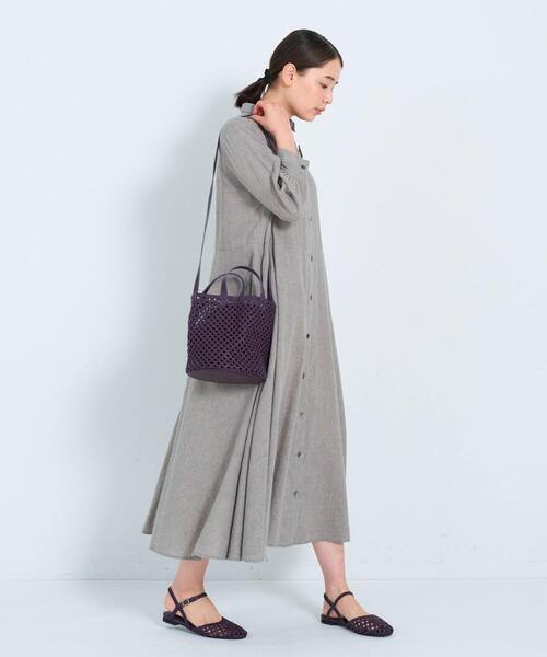 ADIEU TRISTESSE(アデュートリステス)の「メッシュショルダーバッグ(ショルダーバッグ・レディース・パープル/ブラック・FREE)」の8枚目の写真