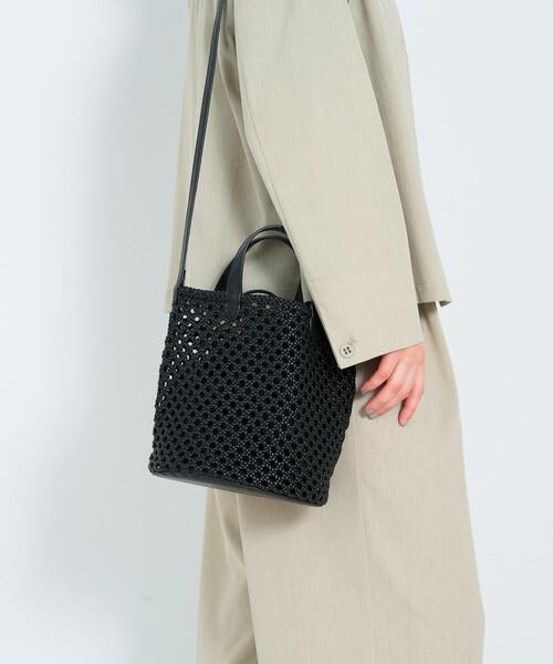 ADIEU TRISTESSE(アデュートリステス)の「メッシュショルダーバッグ(ショルダーバッグ・レディース・パープル/ブラック・FREE)」の14枚目の写真