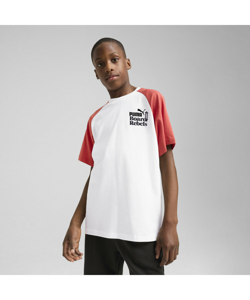 セール】PUMA プーマ ボーイズ ミッド90S グラフィック 半袖 T