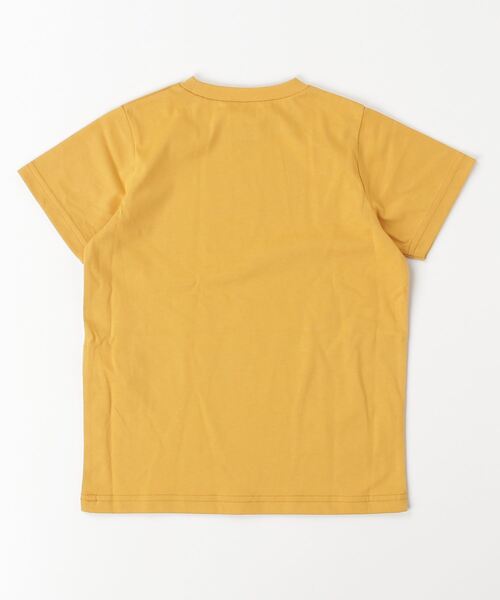 Gramicci（グラミチ）の「KIDS GRAMICCI LOGO TEE｜キッズグラミチロゴTシャツ（Tシャツ/カットソー・キッズ・ブラック/マスタード/ホワイト・130/120/110/100）」の6枚目の写真