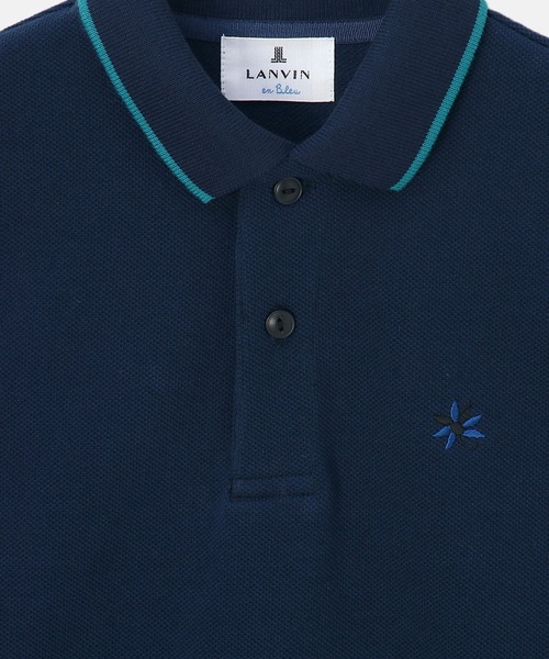 LANVIN 90s イタリア製 ボタニカル柄 ポロシャツ 古着 90s Polo Ralph Lauren 「CLAYTON」 花 ボタニカル