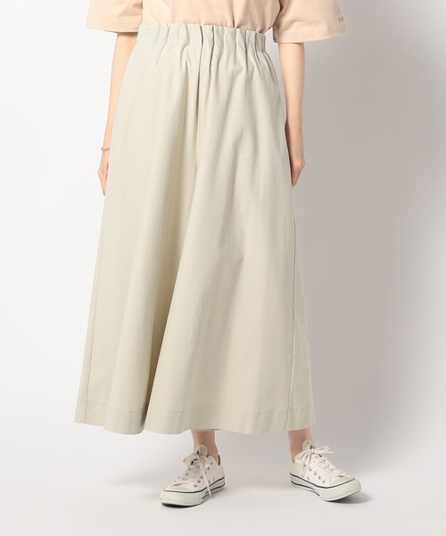 Grand PARK(グランドパーク)の「新色 スーパーストレッチワイドパンツ(その他パンツ・レディース・チャコールグレー/アイボリー/パープル・FREE)」の2枚目の写真