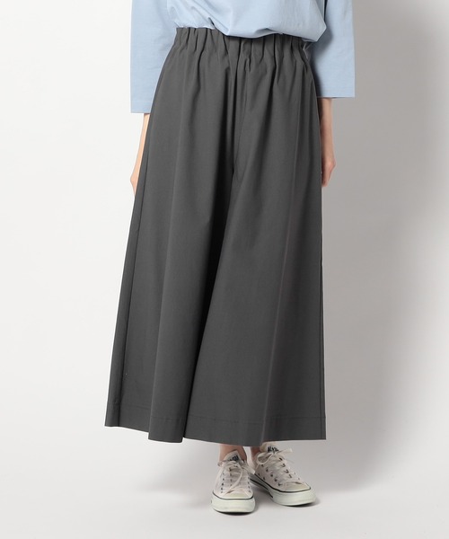 Grand PARK(グランドパーク)の「新色 スーパーストレッチワイドパンツ(その他パンツ・レディース・チャコールグレー/アイボリー/パープル・FREE)」の1枚目の写真