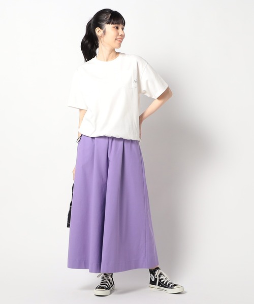 Grand PARK(グランドパーク)の「新色 スーパーストレッチワイドパンツ(その他パンツ・レディース・チャコールグレー/アイボリー/パープル・FREE)」の13枚目の写真