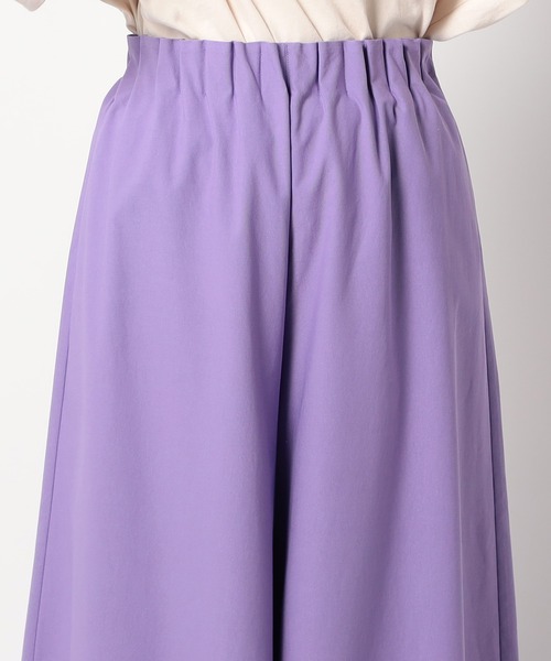 Grand PARK(グランドパーク)の「新色 スーパーストレッチワイドパンツ(その他パンツ・レディース・チャコールグレー/アイボリー/パープル・FREE)」の10枚目の写真