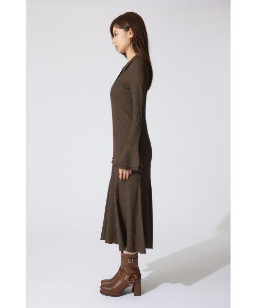 rienda(リエンダ)の「【岡崎紗絵さん着用アイテム】カットマーメイドワンピース 春服(ワンピース・レディース・ブラウン/ホワイト/ミント・FREE)」の21枚目の写真