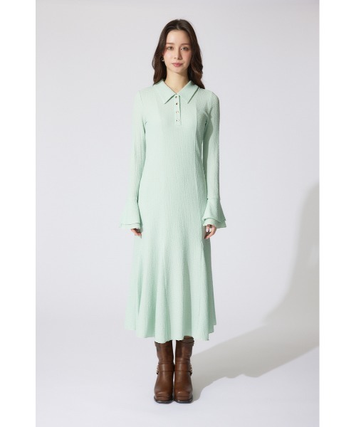 rienda(リエンダ)の「【岡崎紗絵さん着用アイテム】カットマーメイドワンピース 春服(ワンピース・レディース・ブラウン/ホワイト/ミント・FREE)」の11枚目の写真