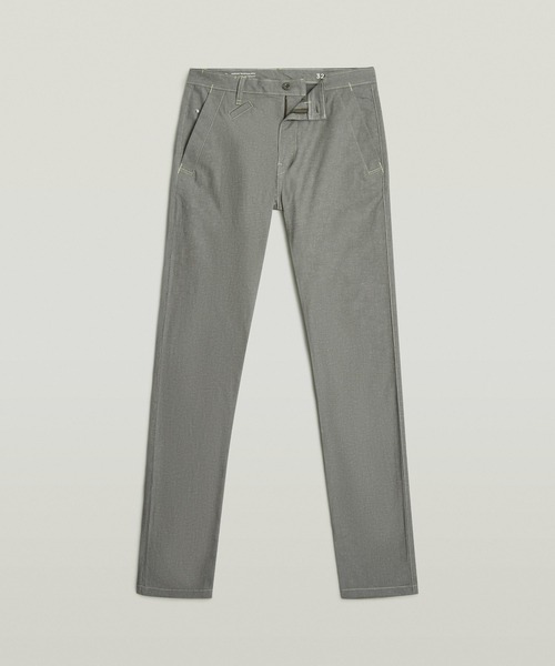 G-STAR（ジースター）の「BRONSON 3.0 SLIM CHINO/ベーシックデザインスリムチノパンツ（チノパンツ・メンズ・グレー系その他/ベージュ系その他・32/30/28/30/30/30/33/30/34/30/29/30/30/32/32/32/33/32/34/32）」の7枚目の写真