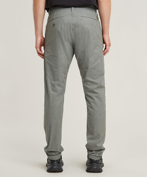 G-STAR（ジースター）の「BRONSON 3.0 SLIM CHINO/ベーシックデザインスリムチノパンツ（チノパンツ・メンズ・グレー系その他/ベージュ系その他・32/30/28/30/30/30/33/30/34/30/29/30/30/32/32/32/33/32/34/32）」の3枚目の写真