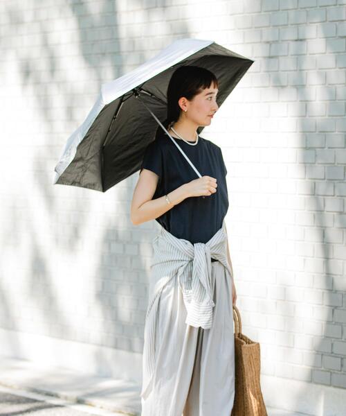 URBAN RESEARCH(アーバンリサーチ)の「晴雨兼用コンパクトアンブレラ(長傘・レディース・チェック/アイボリー/シルバー・-)」の16枚目の写真