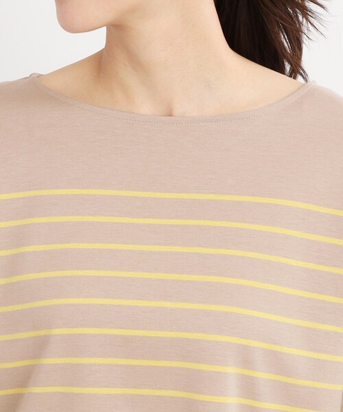 Reflect / リフレクト 【夏SALE／UVカット／接触冷感／洗える】パネルボーダープルオーバー 夏SALE／UVカット／接触冷感／洗える】パネルボーダープル