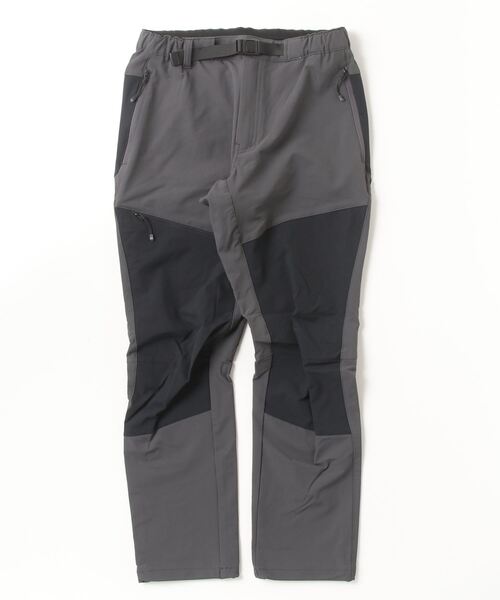 TIGORA(ティゴラ)の「ティゴラ TIGORA 4WAYストレッチトレッキングパンツ コーデュラ(R)素材使用(その他パンツ・メンズ・チャコールグレー/ブラック・S/M/L/LL)」の1枚目の写真