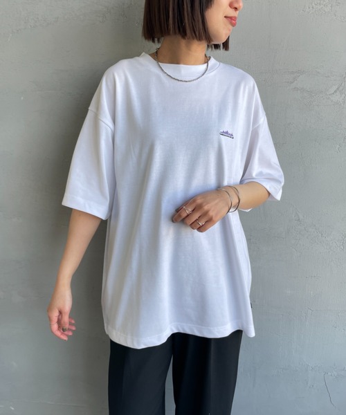 THOUSAND MILE（サウザンドマイル）の「[THOUSAND MILE/サウザンドマイル] ブランドロゴ バックプリント ショートスリーブTシャツ（Tシャツ/カットソー・レディース・ブラック/ホワイト・M/L）」の11枚目の写真