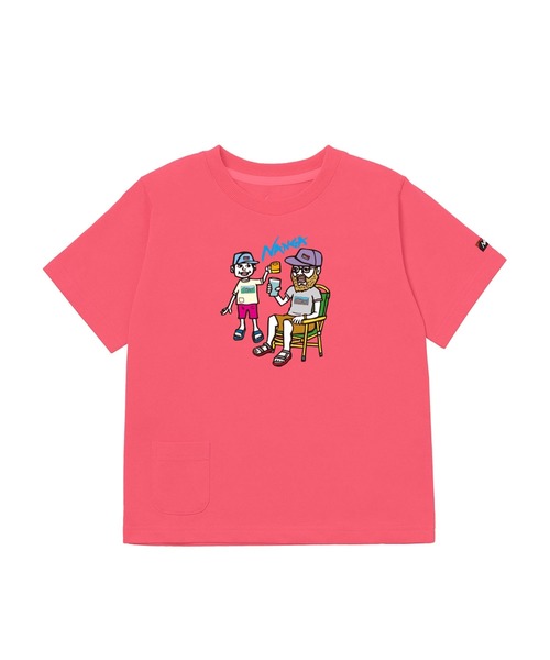 ECO HYBRID KIDS TEE(FAM PT)/エコハイブリッドキッズティー