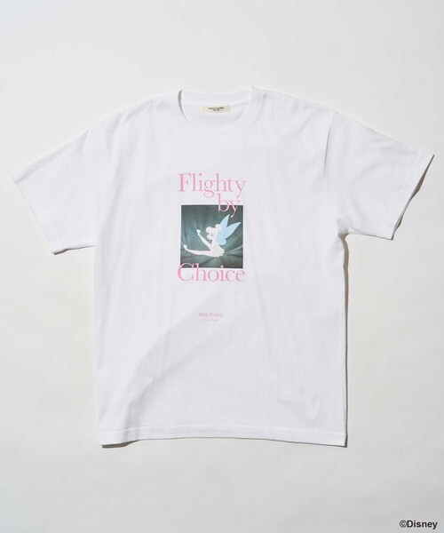 tシャツ 「DISNEY Peter Pan」 プリントTシャツ/ディズニー/ピーター・パン/Tシャツ/ティンカーベル レディース セール】【DISNEY Peter Pan】 プリントTシャツ/ディズニー