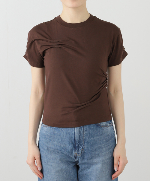 tシャツ 「Geek Office / ギークオフィス」LCDC DART-DETAIL SLIM T-SHIRT レディース セール】【Geek Office / ギークオフィス】LCDC DART-DETAIL