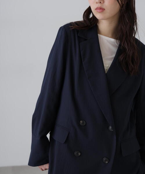 FREE'S MART ネイビー ダブルブレストジャケット ◇ダブルブレストジャケット（テーラードジャケット）｜FREE'S