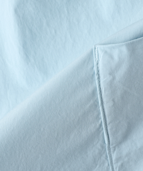 CALMER（カルメール）の「CALMER (カルメール) 別注 ナチュラルダイ パンツ（スラックス・メンズ・グレー/サックスブルー・LARGE/MEDIUM）」の6枚目の写真