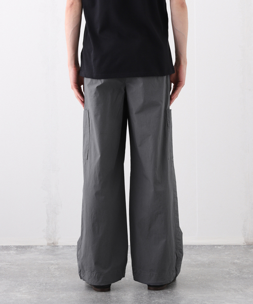 CALMER（カルメール）の「CALMER (カルメール) 別注 ナチュラルダイ パンツ（スラックス・メンズ・グレー/サックスブルー・LARGE/MEDIUM）」の8枚目の写真