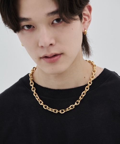 ボリュームデザインチェーンネックレス INDIVI｜デザインチェーンネックレス | Rakuten Fashion(楽天